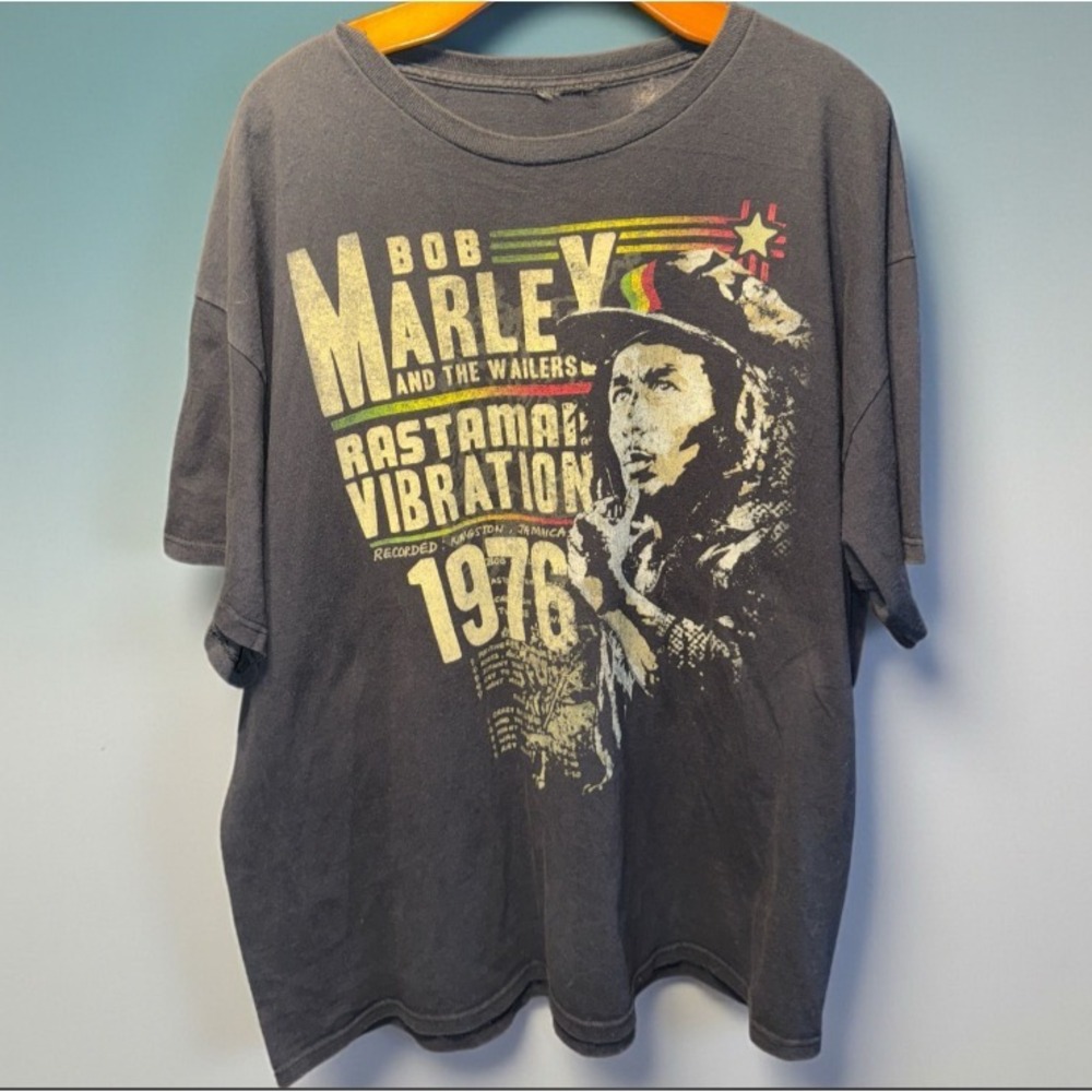 Zion Rootswear Vintage Bob Marley And The Wailers T Shirt XL